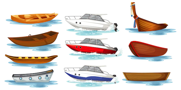 Cartoon Boat Drawing Tutrial
