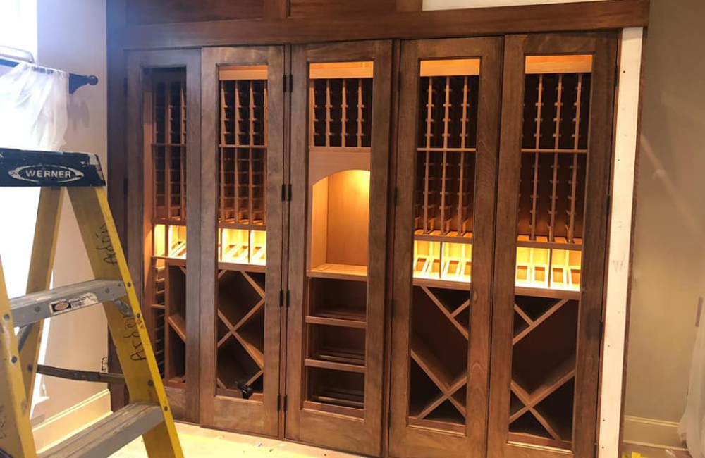 custom wine cabinets