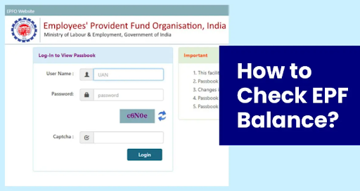 PF balance check number